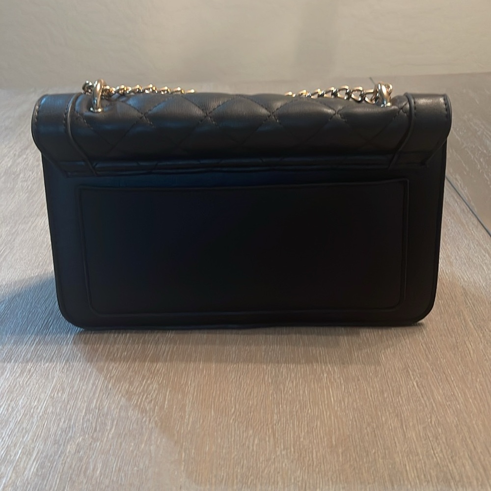 Lux Badgley Mischka black and gold purse - fake leather - Picture 4 of 8